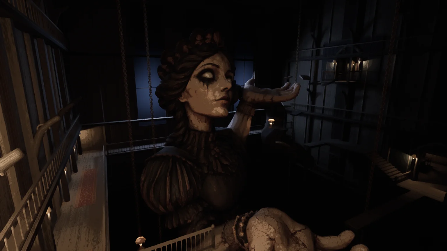 The House Wants More — the great statue