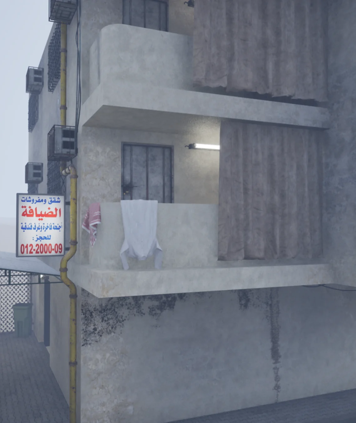 Apartment building — final in Unreal